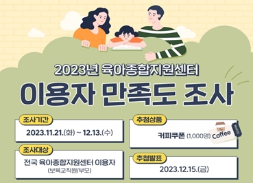 2023년 육아종합지원센터 이용자 만족도 조사